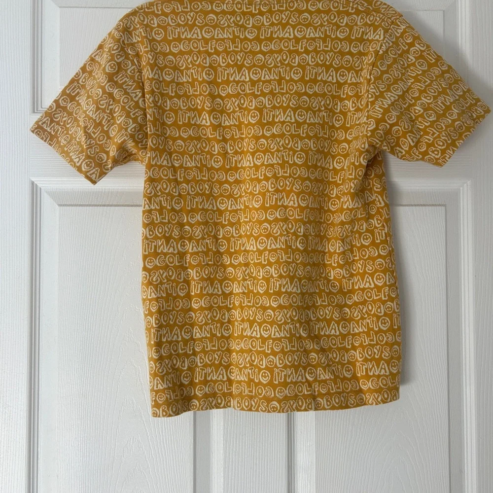 Golf Wang Yellow and Teal Short Sleeve Tee - Picture 3 of 3